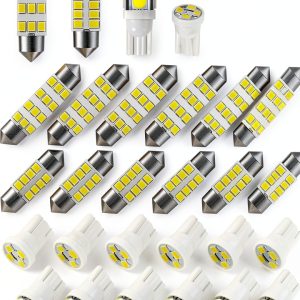 AOICANKI LED Bulbs 32kit Car Interior Lights-0